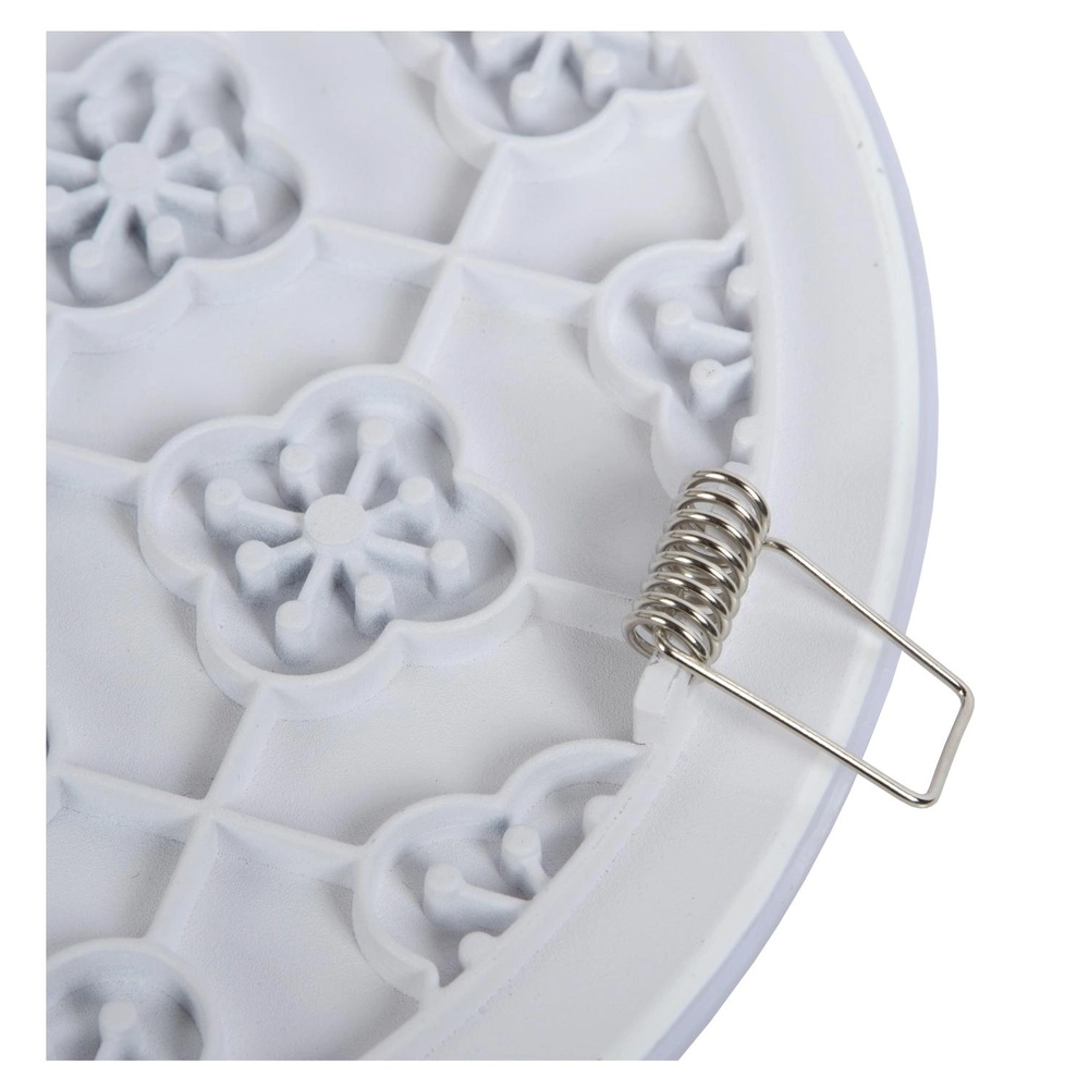 Plafonniere Ceres-Led IP44 zwart Ø 21,5cm Lucide 5411212281128