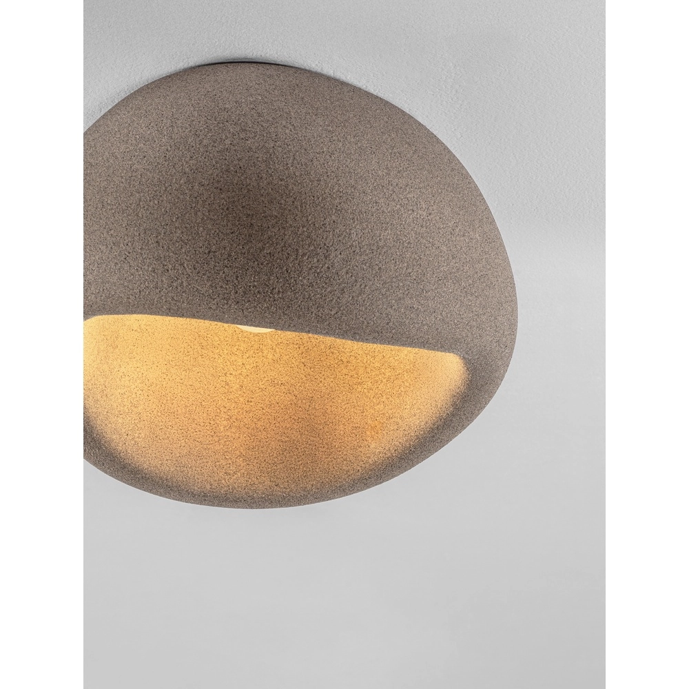 Natuurlijke plafondlamp Aere bruin 50cm Lyora 5212017476784