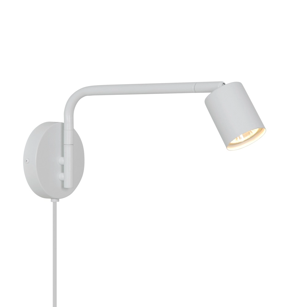 Leesspot Explore Long  1x GU10 - wit