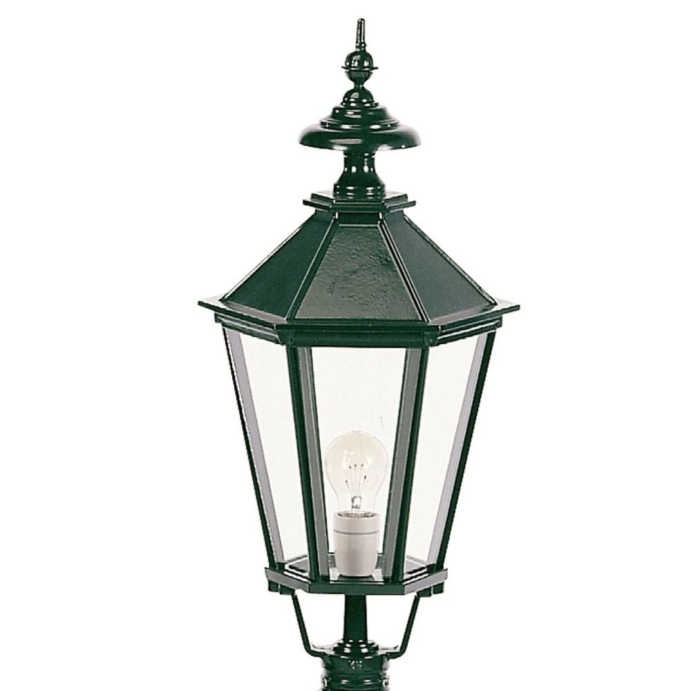 Nostalgische tuinlamp Liverpool zwart KS verlichting 8714732503440