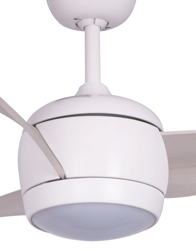 Stille plafondventilator Airfusion Nordic Ø 143cm wit Beacon 9333509134268