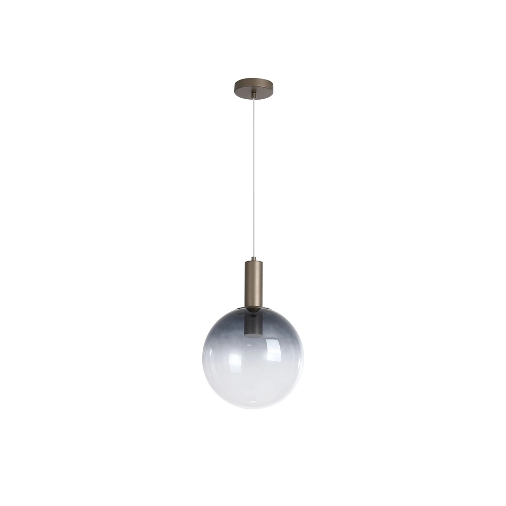 Design hanglamp Ombre smoke glas Searchlight 5053423297842