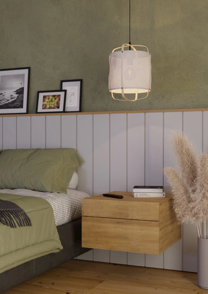 Scandinavische hanglamp Surfleet Ø 33cm Eglo 9002759438746