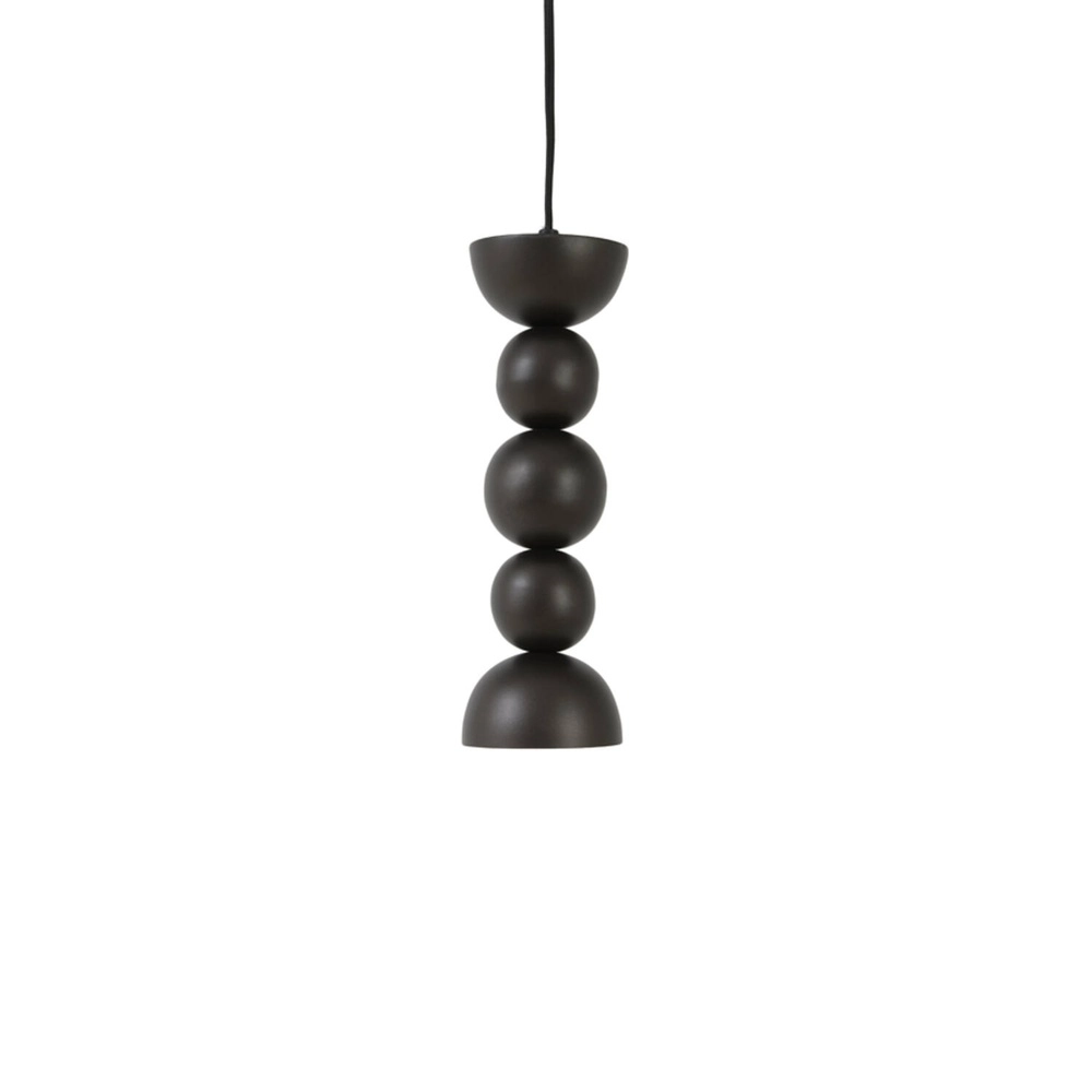 Hanglamp Loyce bruin Ø 10cm