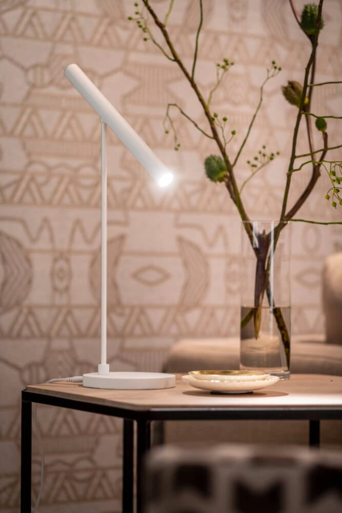 Design bureaulamp Harper wit
