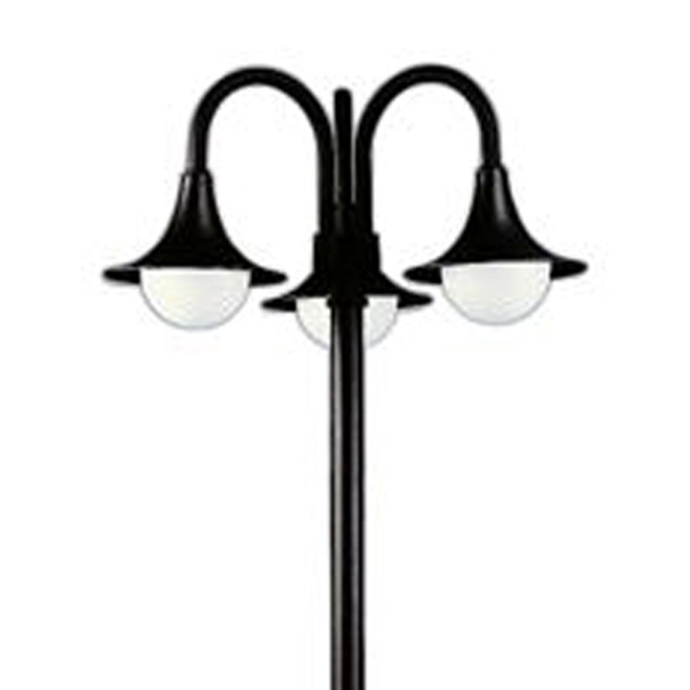 3-lichts lantaarn Lanor 3-lichts - zwart Albert 4007235620733