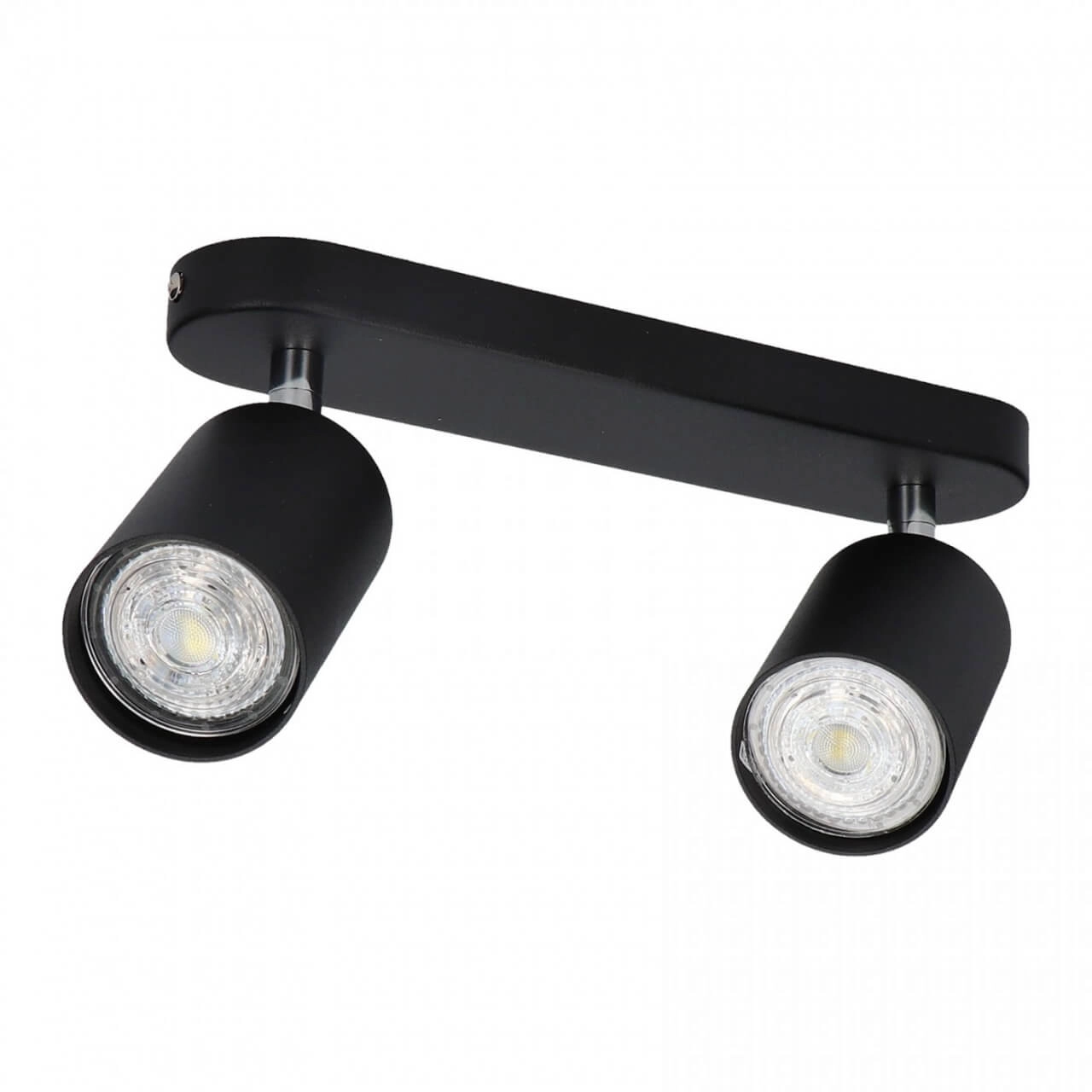 Dubbele opbouwspot Eye zwart Lyora 5903139602099