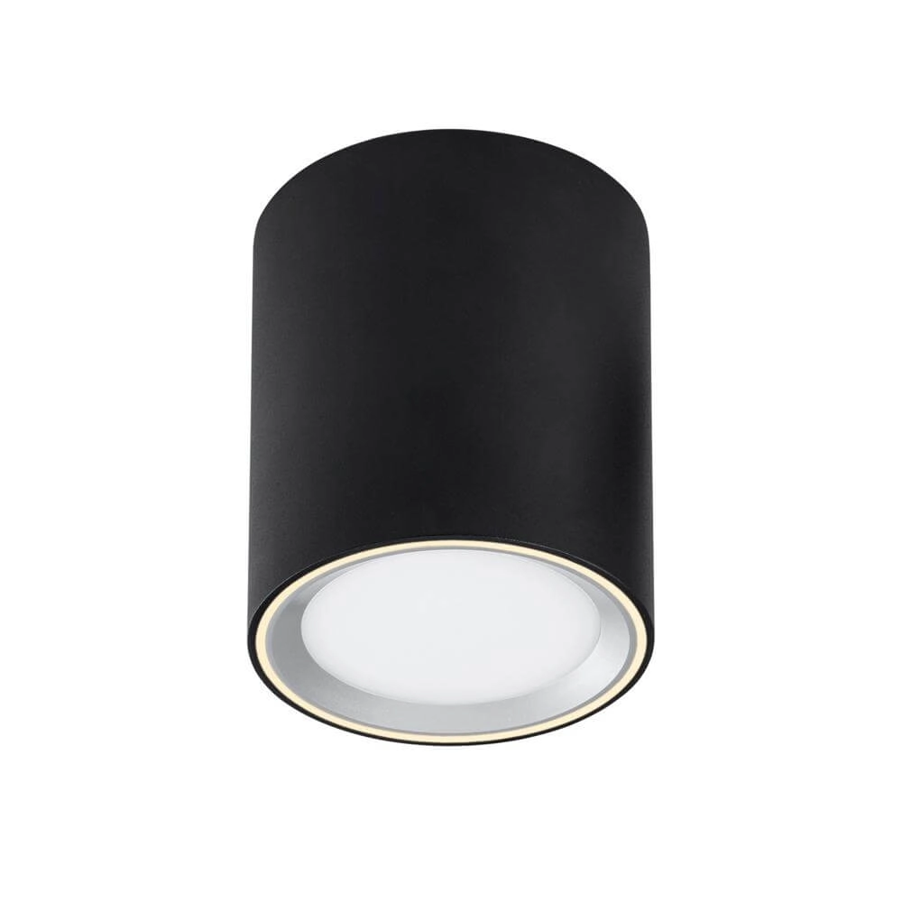 Zwarte spot Fallon 12cm x Ø 10cm Nordlux 5701581445987