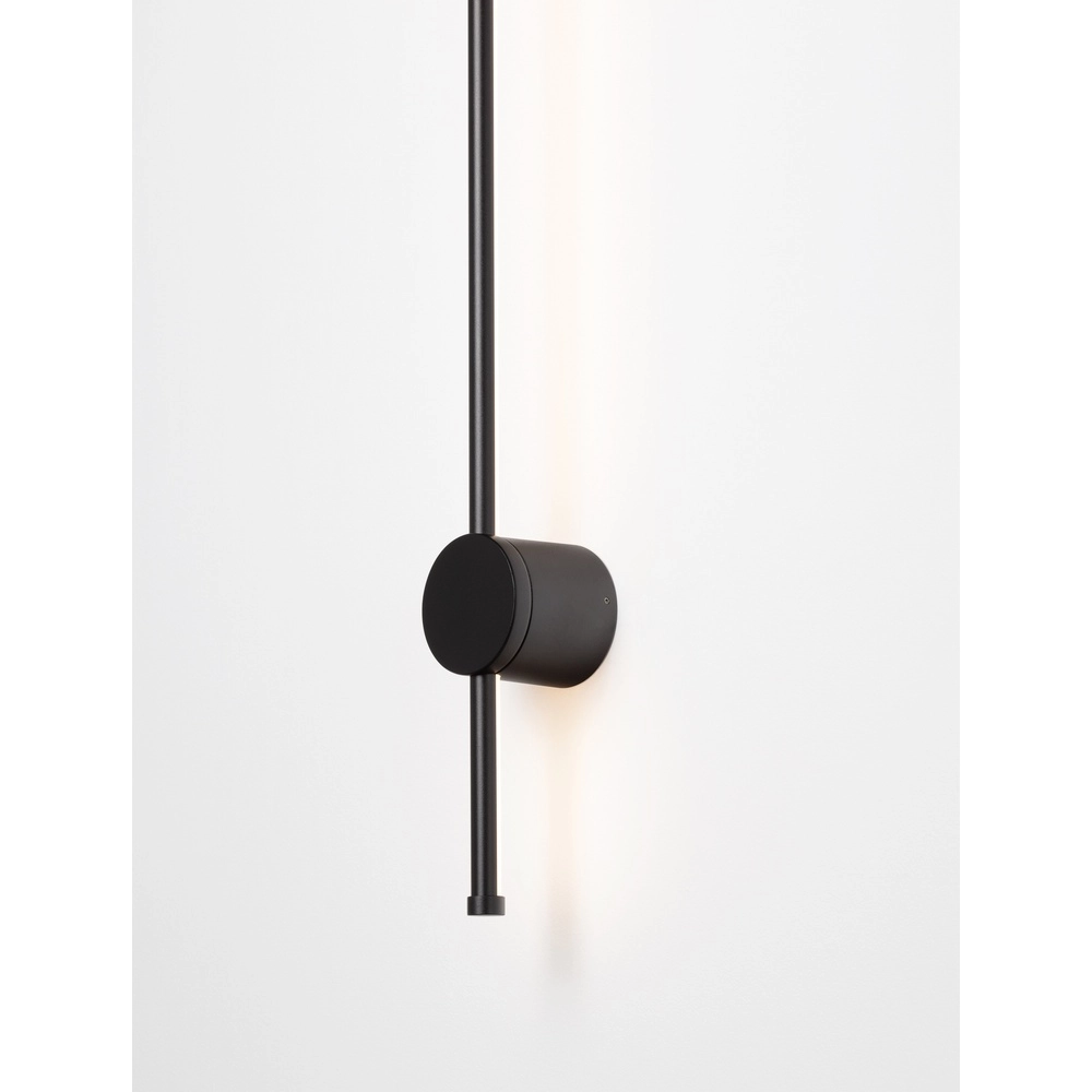 Design wandlamp Ridge zwart 65cm Lyora 5212017447265