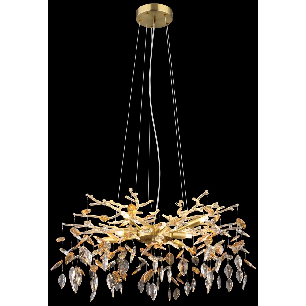 Hanglamp Danna goud Globo 9007371454808