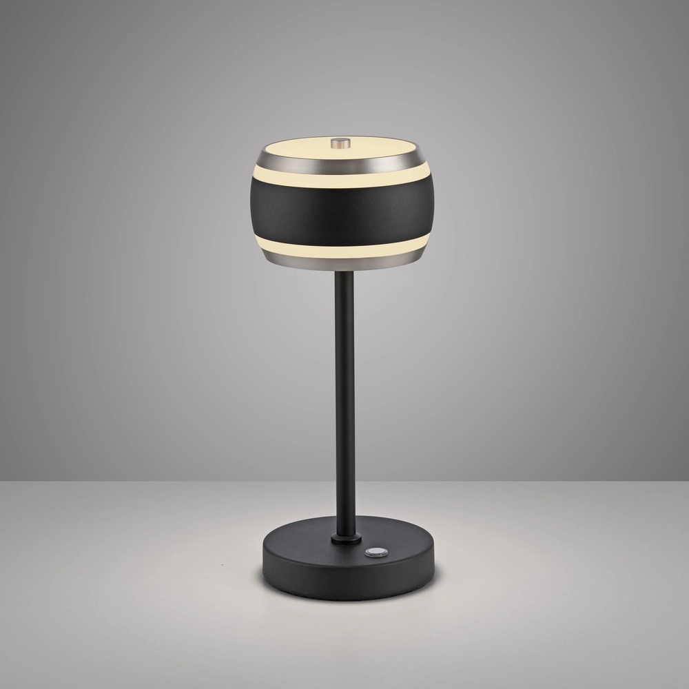 Led tafellamp Pure Falling Rings black pearl Paul Neuhaus 4012248396612