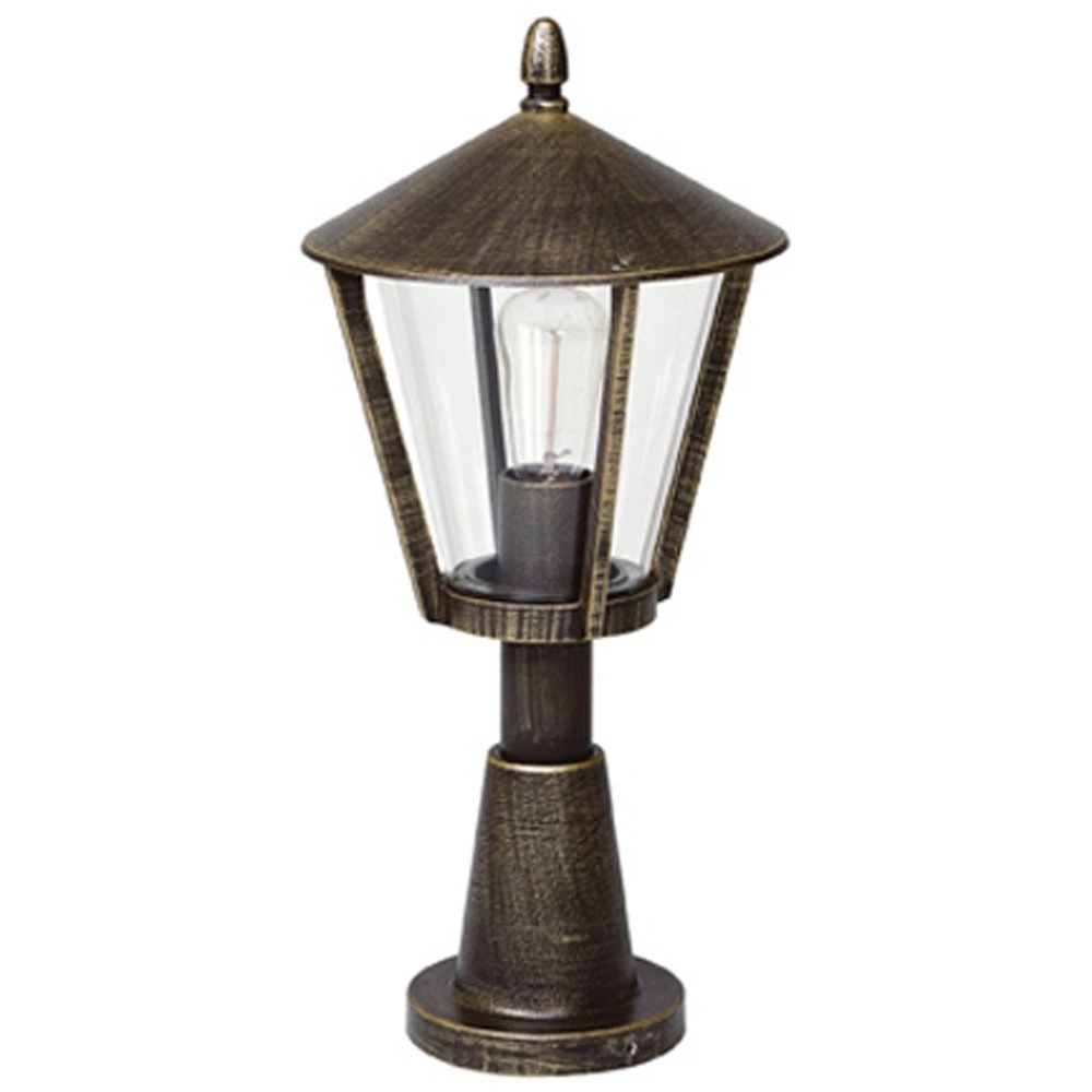 Sokkellamp Nelly 56cm bronsbruin
