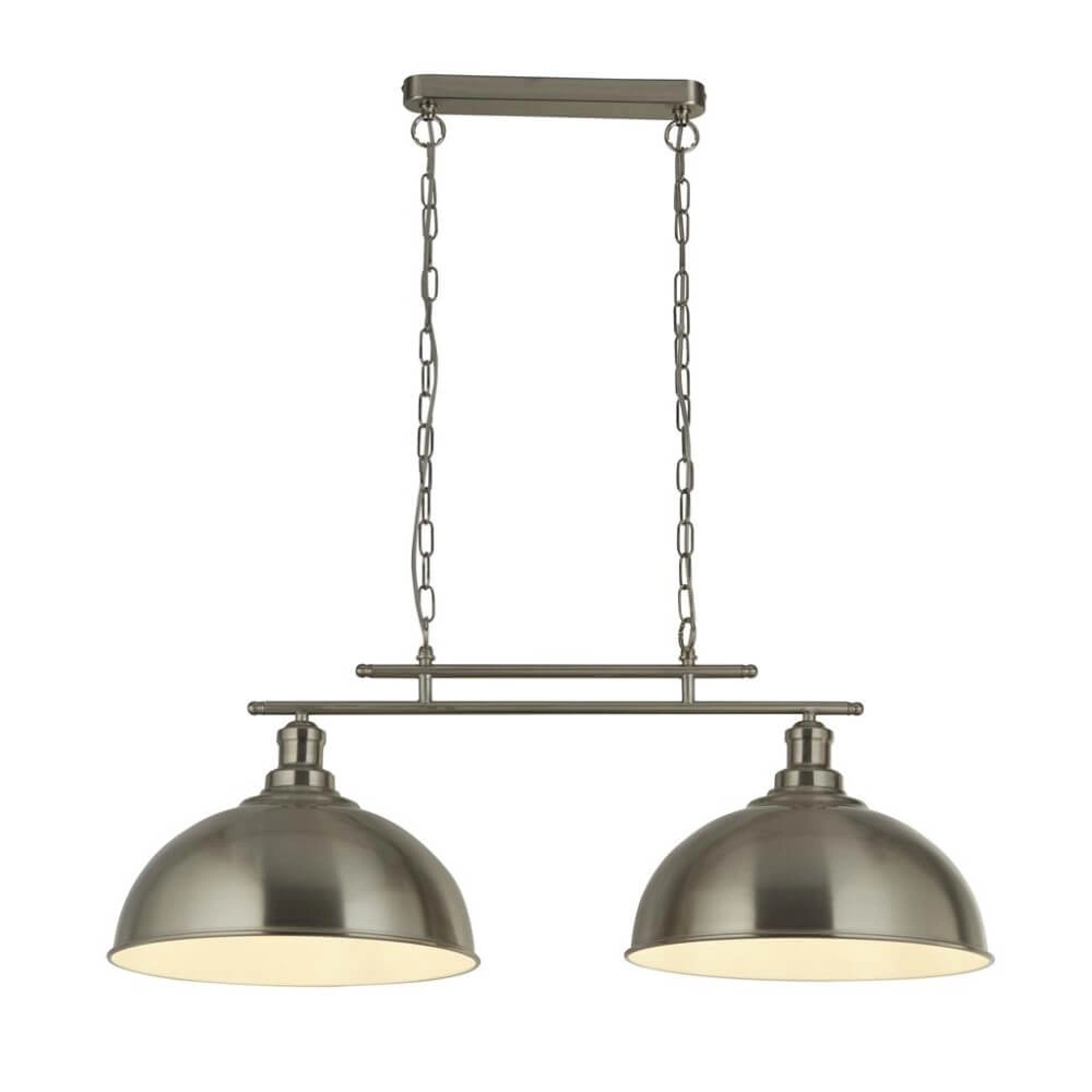 2 lichts hanglamp Fusion Wit