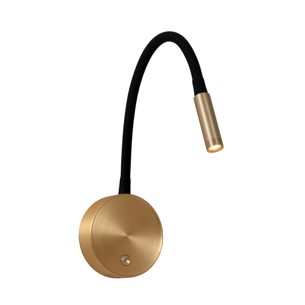 Bedlampje Asja dimbaar goud
