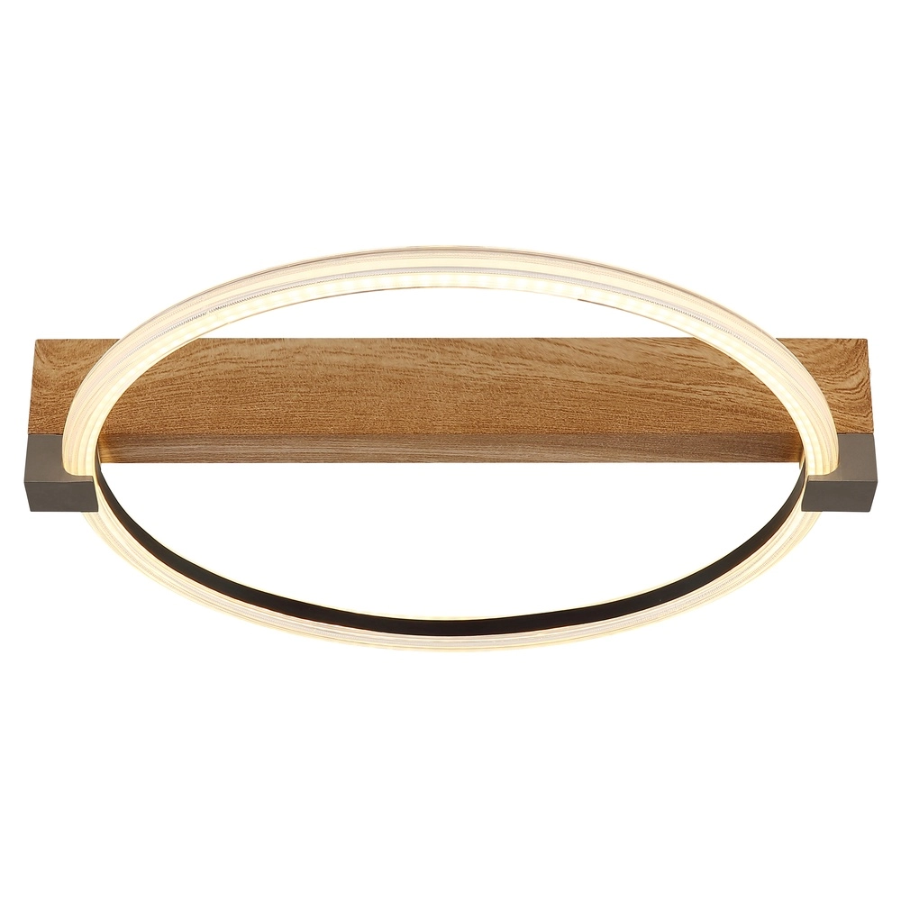 Plafondlamp Fletcher hout design Globo 9007371586288