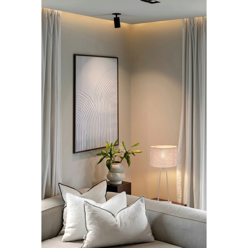 Schemerlamp Terry Dego beige terra Ø 37cm Masterlight 8718121436470