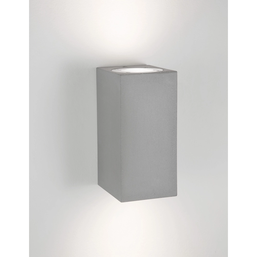 Vierkante spot Fuento betongrijs 18cm Lyora 5212017426895