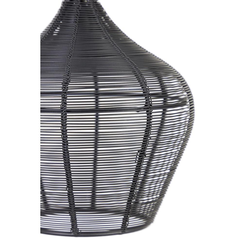 Hanglamp Alvaro 5-lichts zwart Light & Living 8717807635619