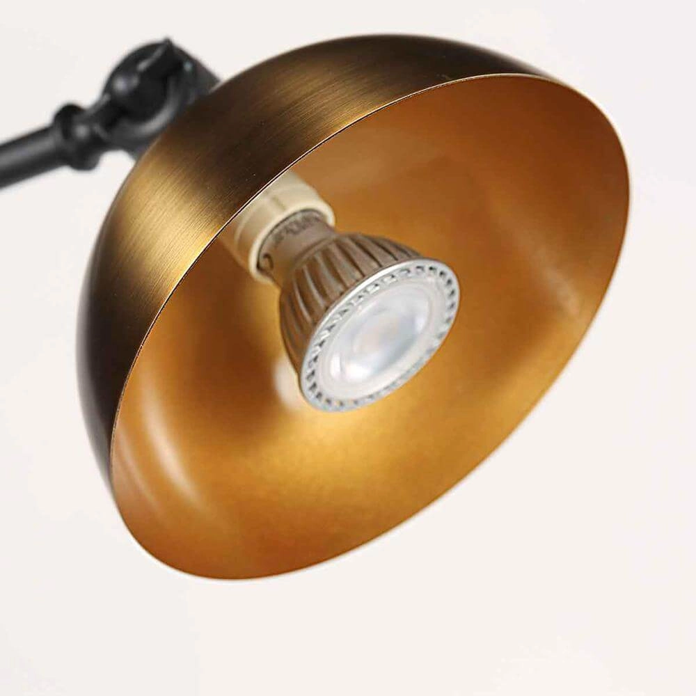 Wandlamp Pintino zwart met brons Steinhauer 8712746176506