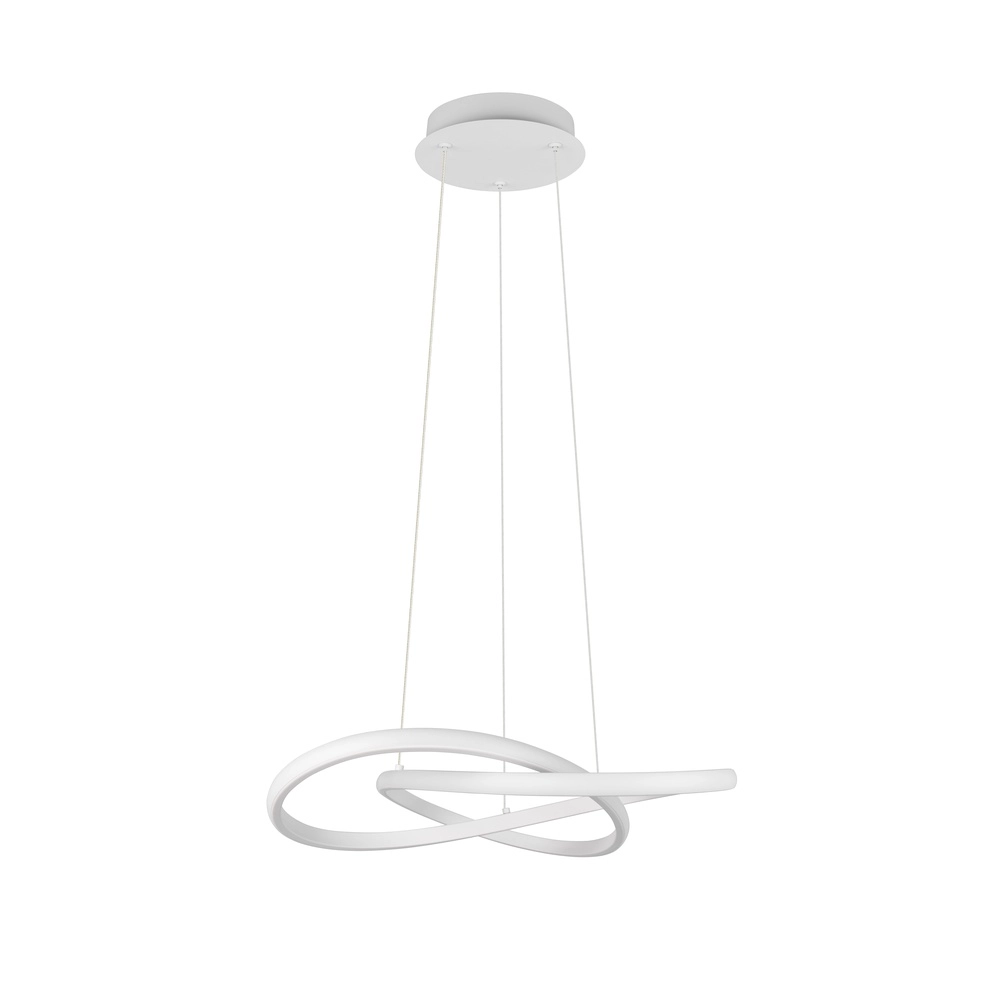 Design hanglamp Mansa wit Trio 4017807682151