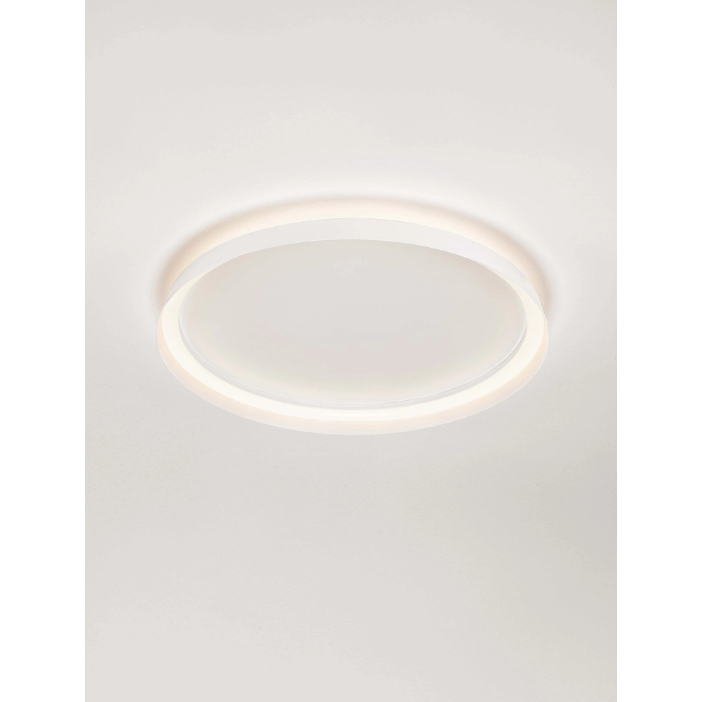 Design plafonniere Ormi Ø 60cm wit