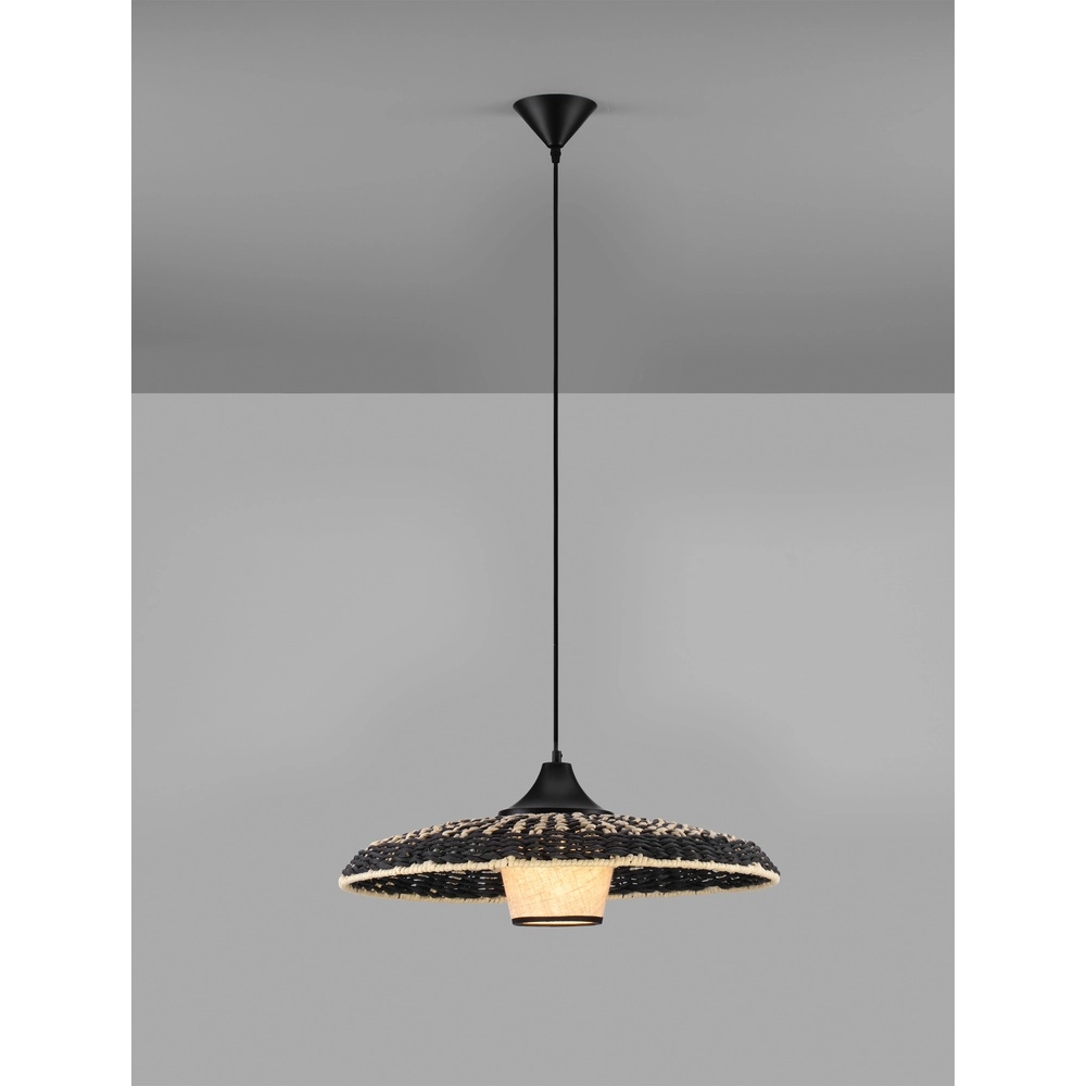 Hanglamp Capa zwart