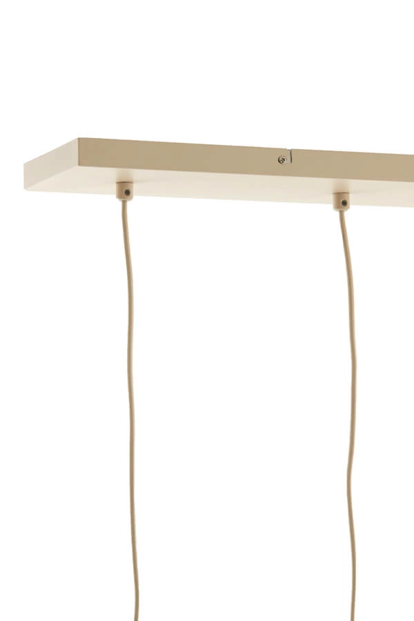 Crème hanglamp Elati 5-lichts 100cm Light & Living 8717807702786