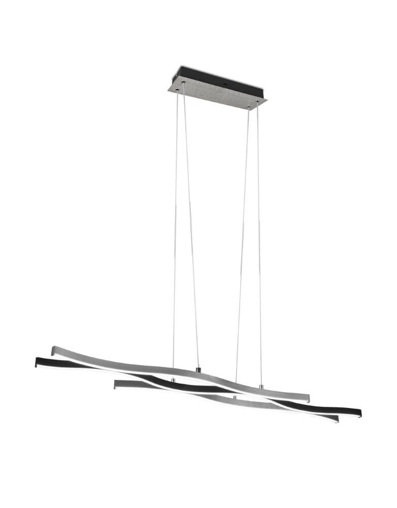 Hanglamp Blaze zwart met metaal