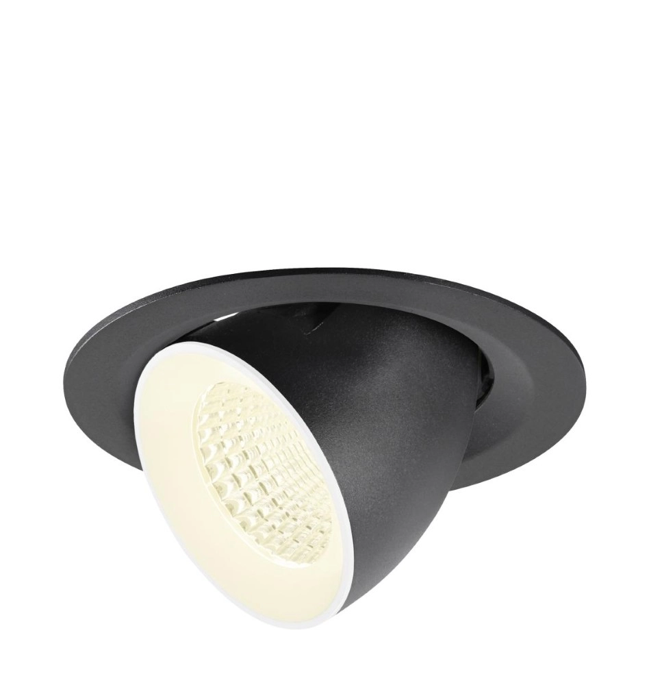 Inbouwspot Numinos Gimble M zwart/wit 4000K - 55gr SLV 4024163311700