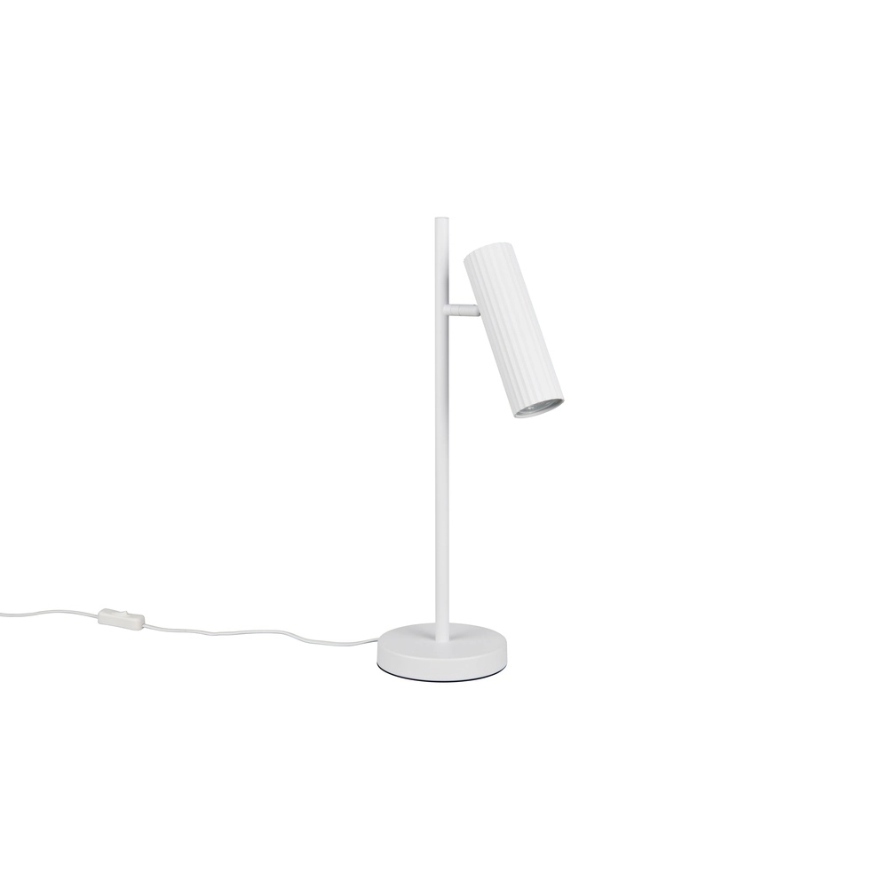 Strakke tafellamp Soka wit Trio 4017807658699