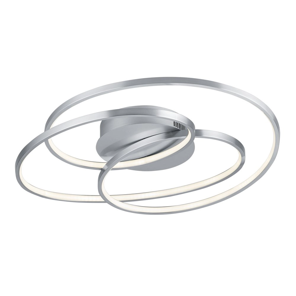 Moderne plafondlamp Gale grijs