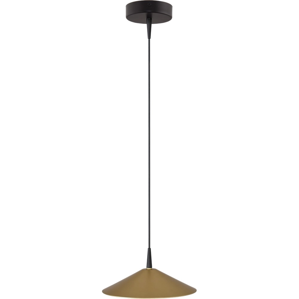 Design hanglamp Ceppo zwart met goud Ø 22cm