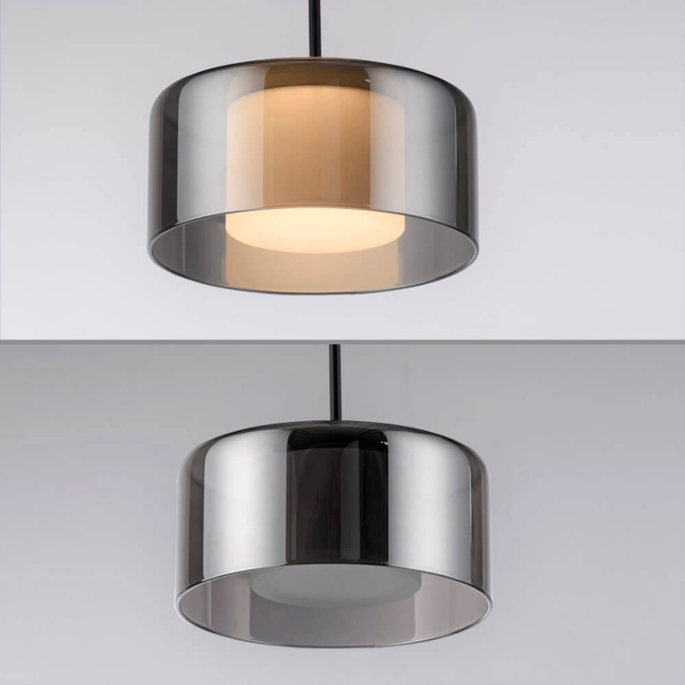 3-lichts hanglamp Rika zwart Paul Neuhaus 4012248383070