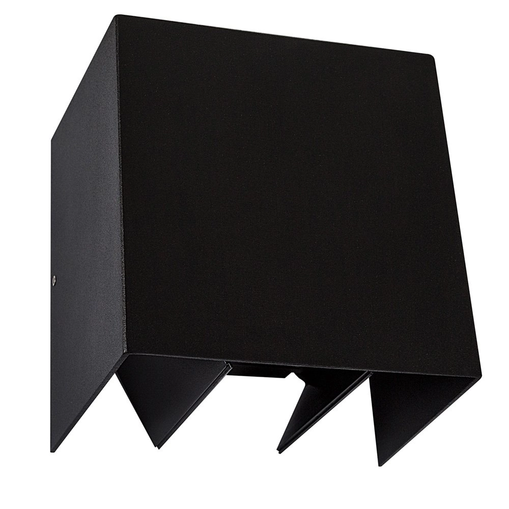 Led muurspot Channel II met schemersensor