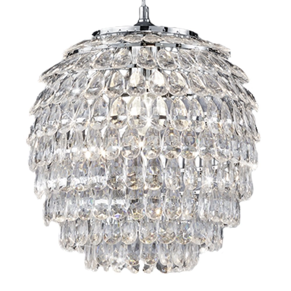 Hanglamp Petty met kristal 35cm