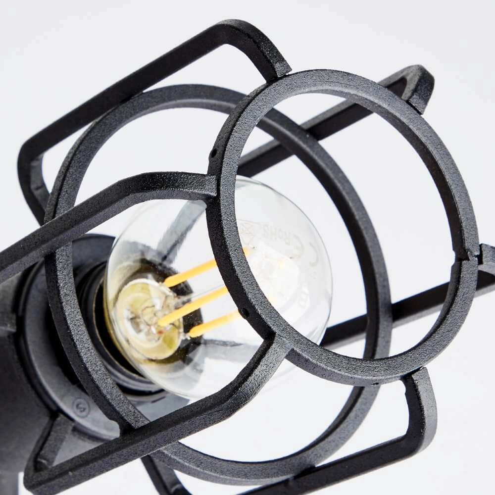 Industriële plafondlamp Gwen 2-lichts Brilliant 4004353409813