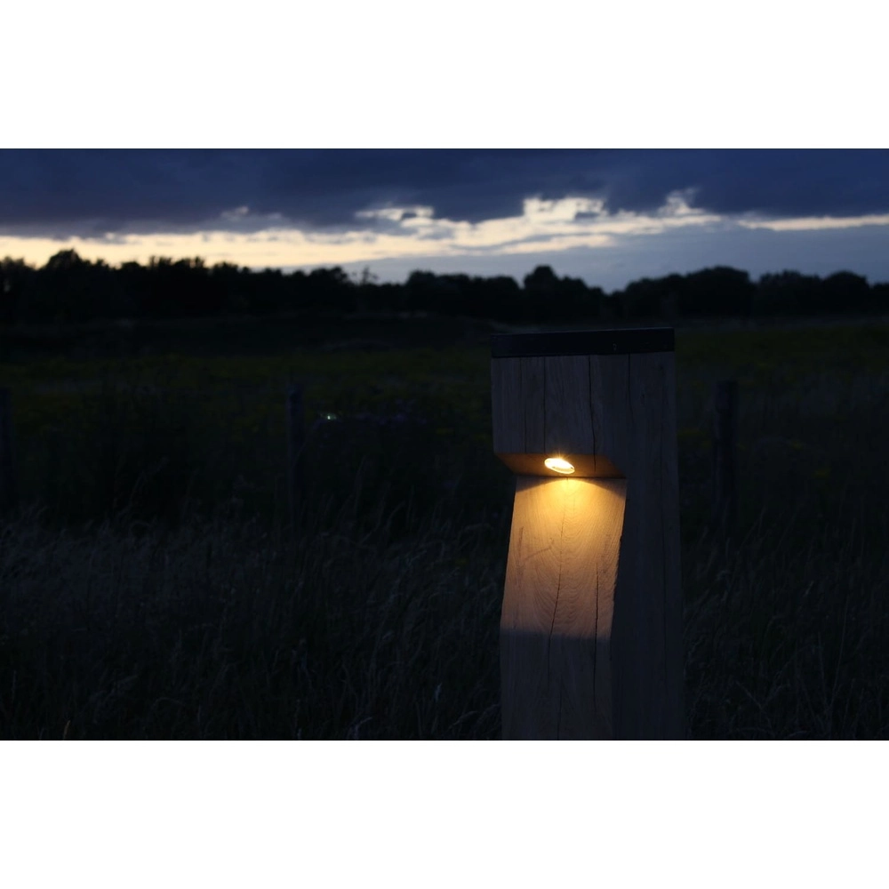 Houten solar padverlichting Eye Solar Accoya - 17,5x17,5x90 -2700K Timberlab 8716803513860