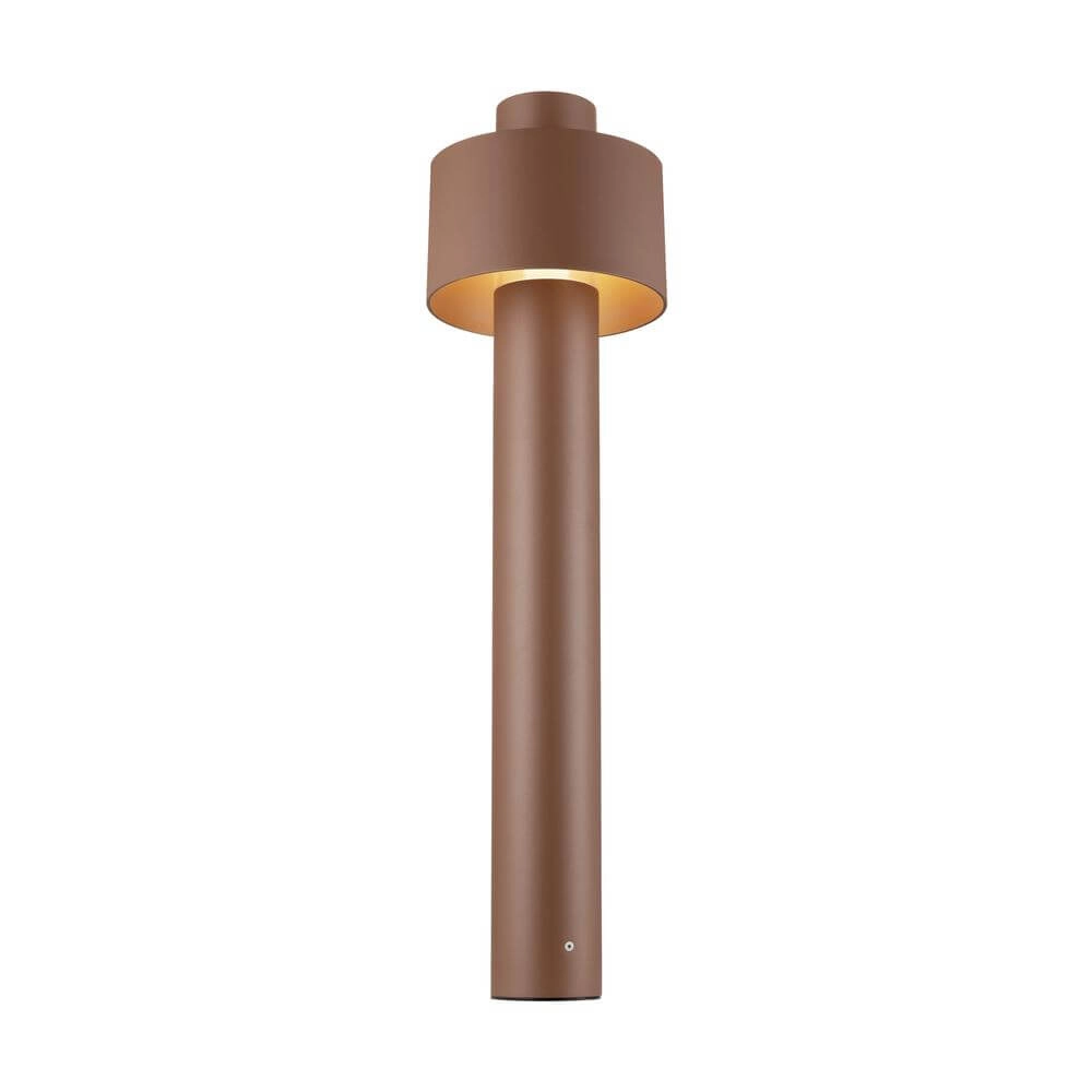 Design tuinlamp Photoni Cyl Pole 75 roestbruin 75cm