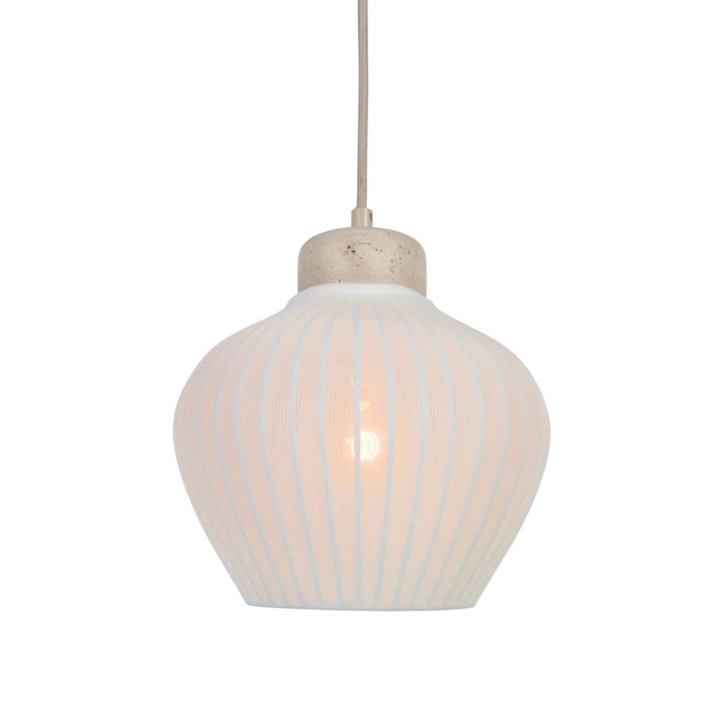 Hanglamp Travino zandbruin Ø21cm Steinhauer 8712746184365