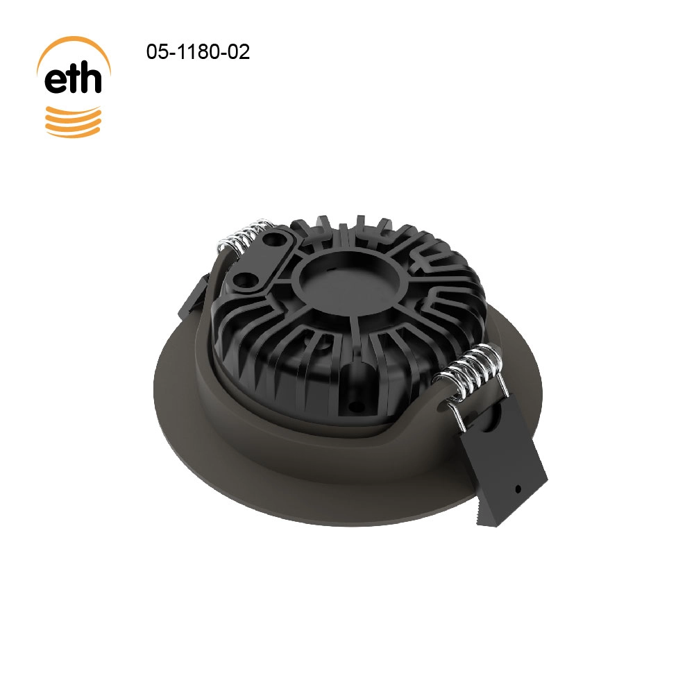 Led inbouwspot Ronin IP44 - anodic brown ETH 8720195311188