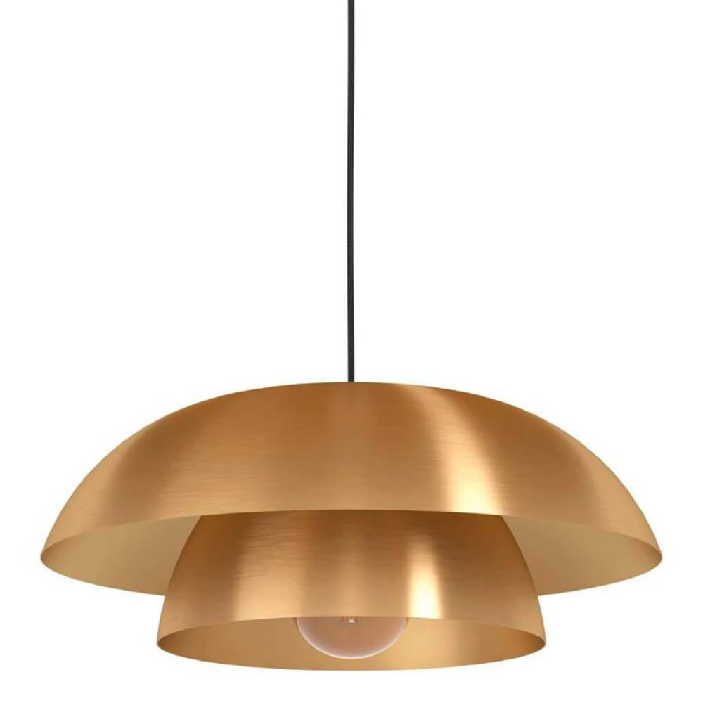 Gouden design hanglamp Cenciara Ø 40cm Eglo 9008606274390