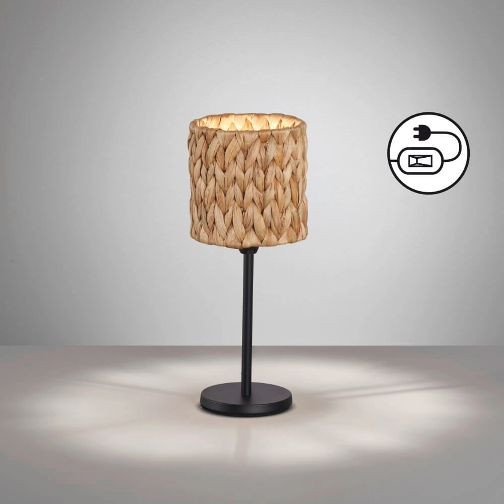 Rotan tafellamp Hyazinthe 13cm Fischer & Honsel 4003694506786