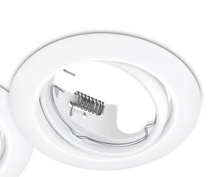 Inbouwspot Jura (3x) GU10 8,3cm wit Trio 4017807376357