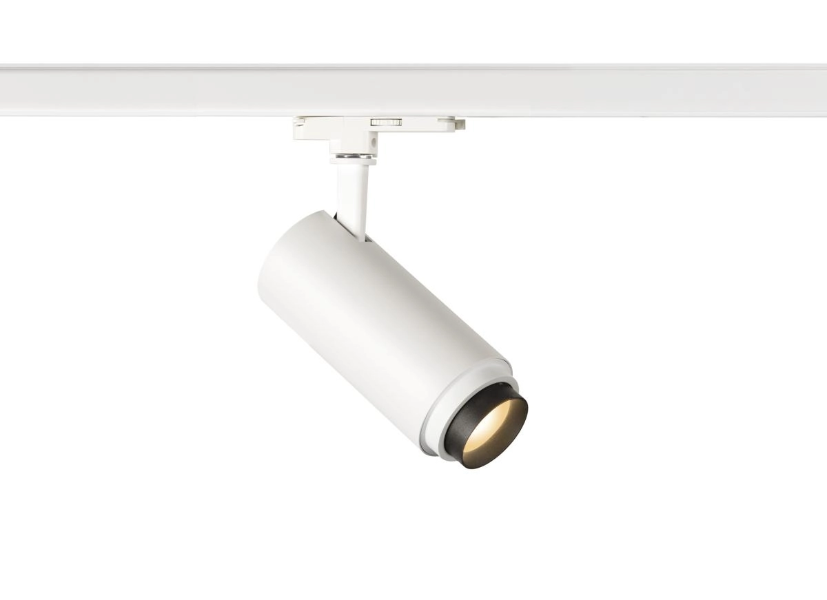 Railspot 3-fase Numinos Zoom M Dali wit/zwart 3000K - 15gr SLV 4024163261968