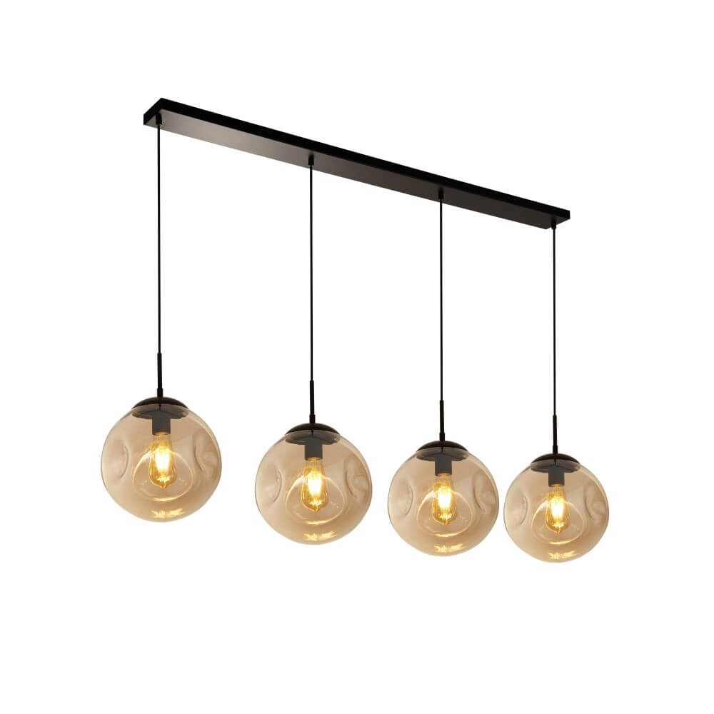 Design hanglamp Punch 4-lichts Searchlight 5053423241418