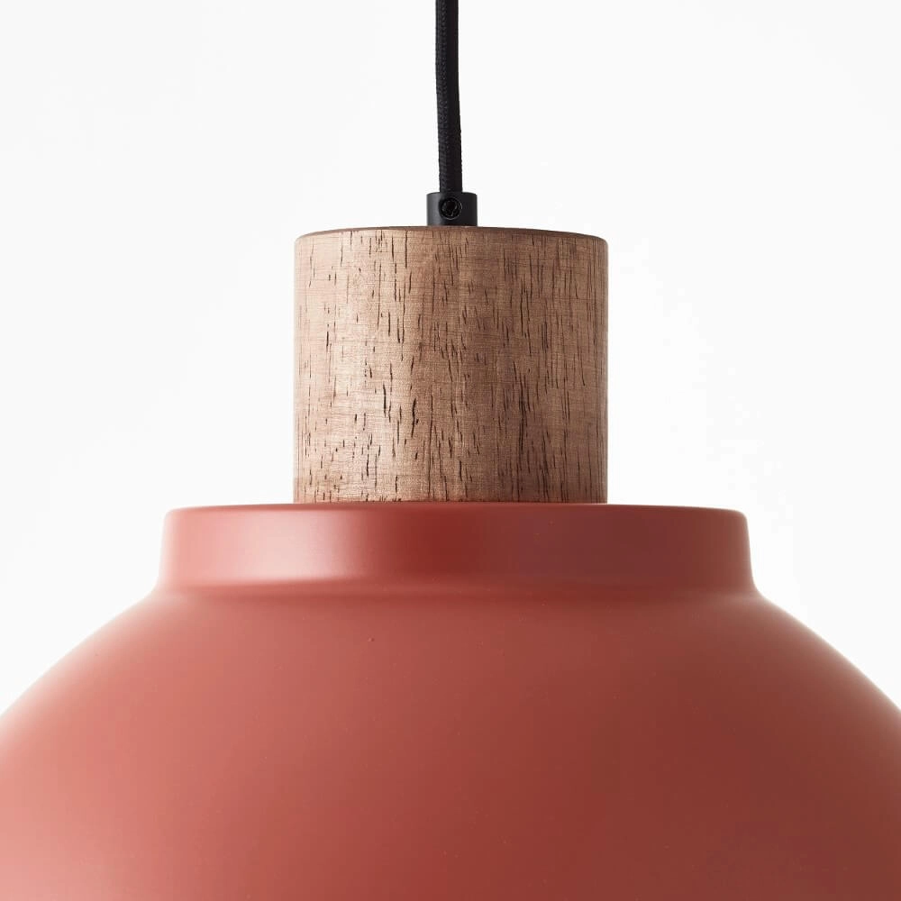 Hanglamp Erena Ø 38cm rood Brilliant 4004353413063