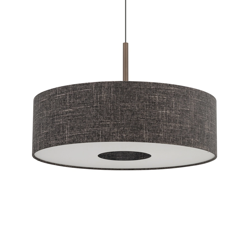 Hanglamp Amarela zwart melange Ø 65cm Lyora 5903139116602