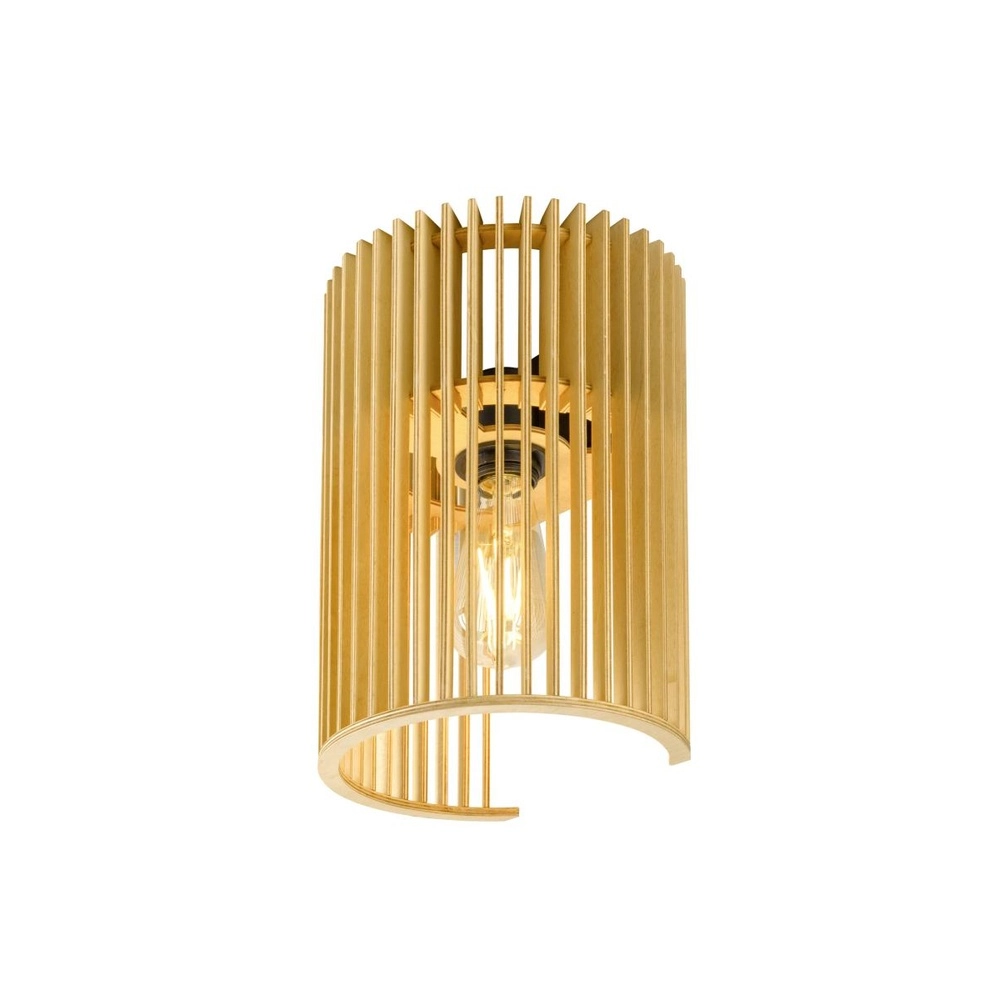 Design wandlamp Wud hout
