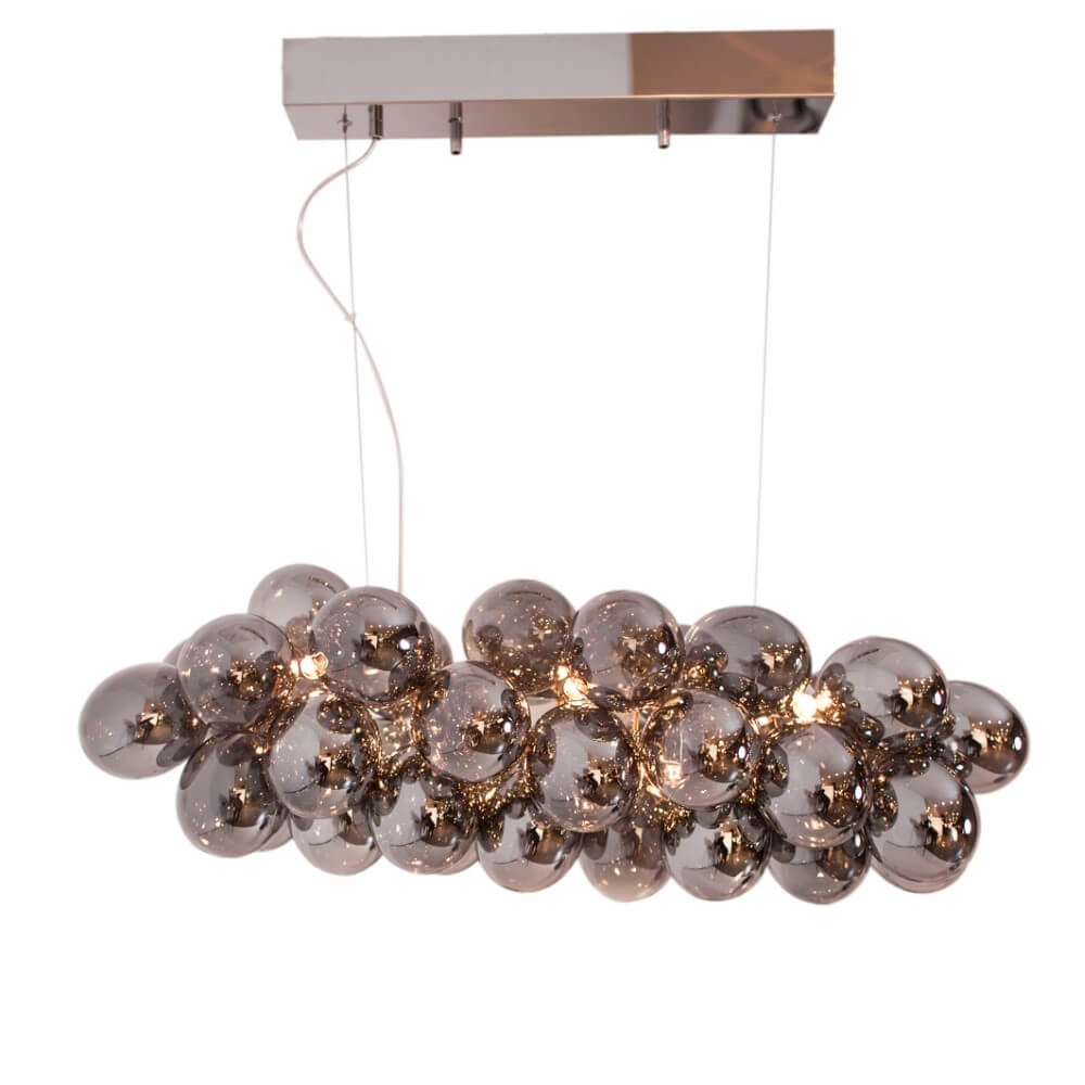Hanglamp Gross smoke glas 80cm