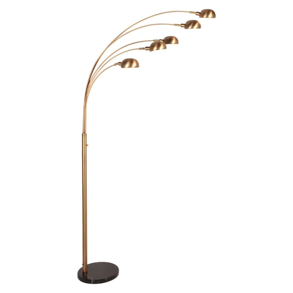 Vloerlamp Pentra brons